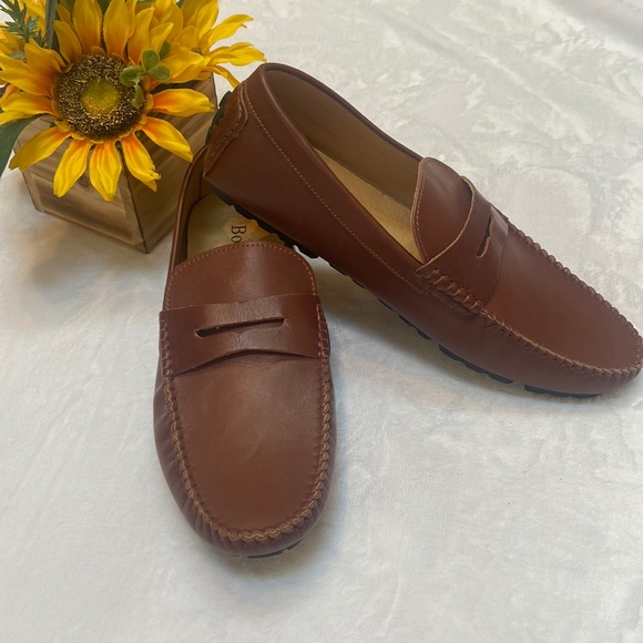 BOSSWIN NEW Size 7.5 Mens Driving Slip On Loafers